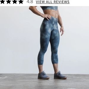 NOBULL  crop legging in tie dye Size S